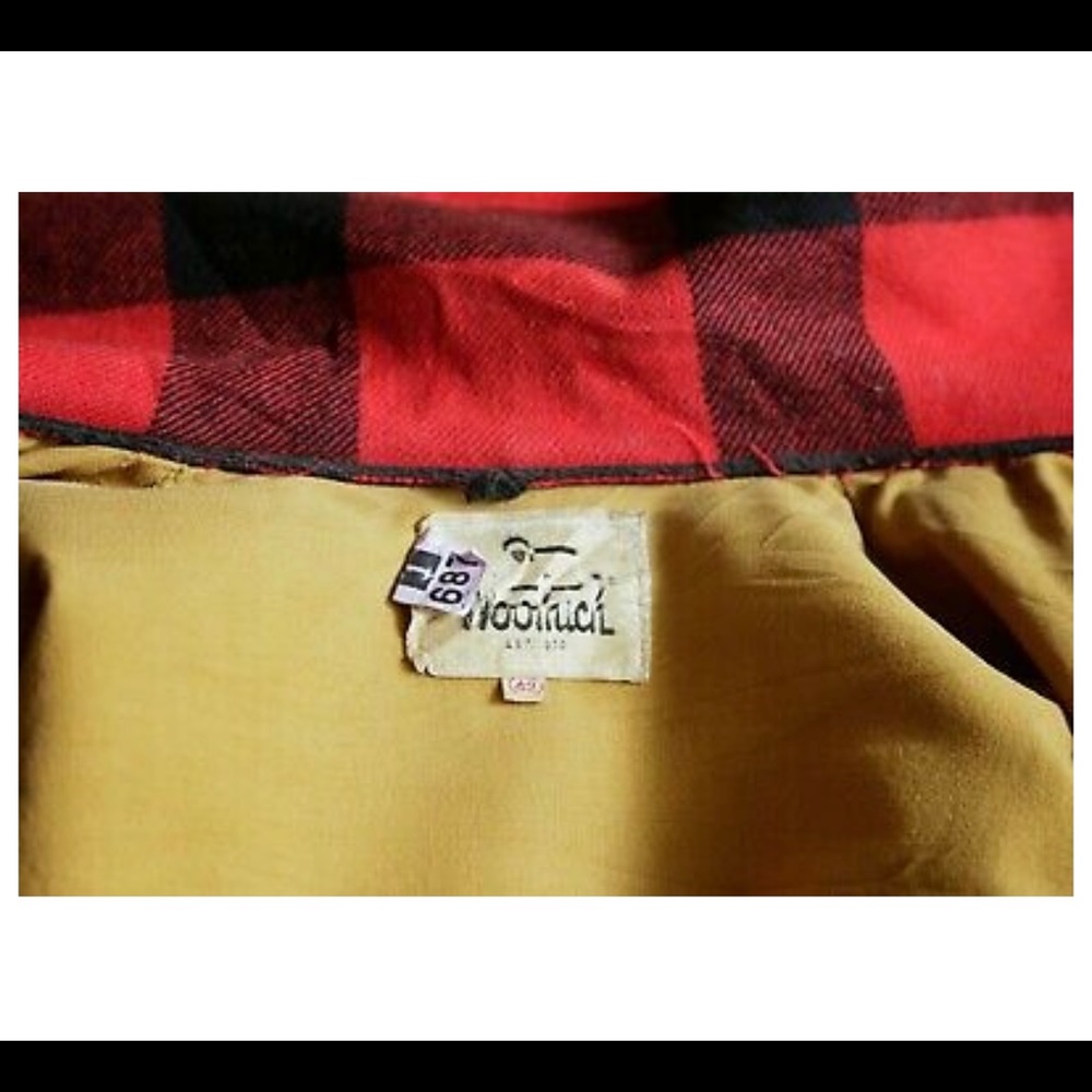One Of A Kind Vintage Woolrich Buffalo Plaid - Picture 9 of 9